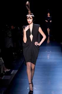 Jeana Paula Gaultier crna haljina