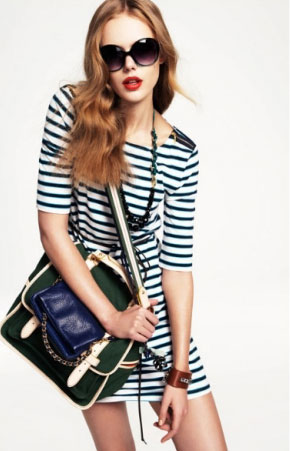 Juicy Couture haljina na pruge