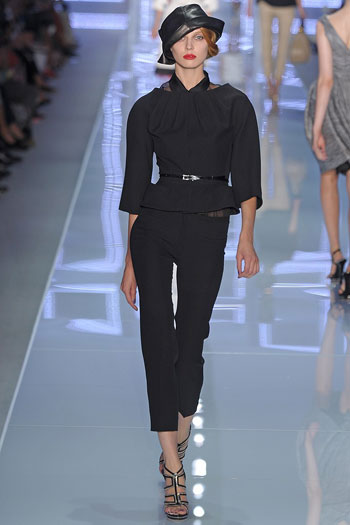 Christian Dior crne hlace