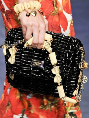 Crna torba dolce i gabbana