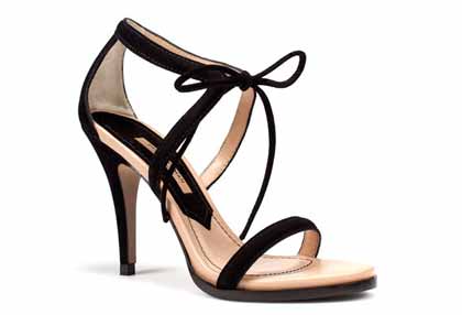 Crne sandale Zara