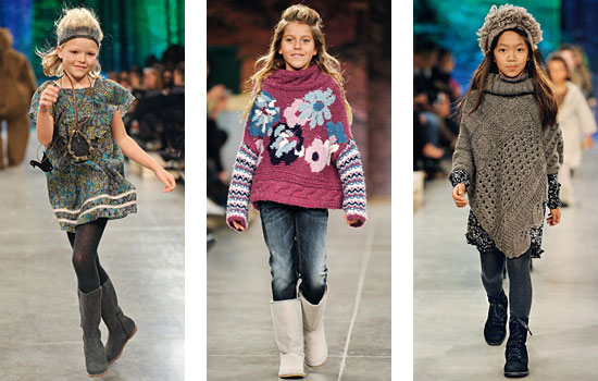 Pletena odjeca za djevojcice Benetton