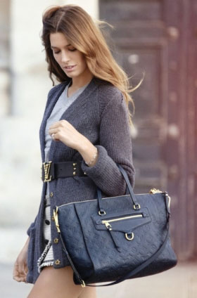 Plava torba Louis Vuitton